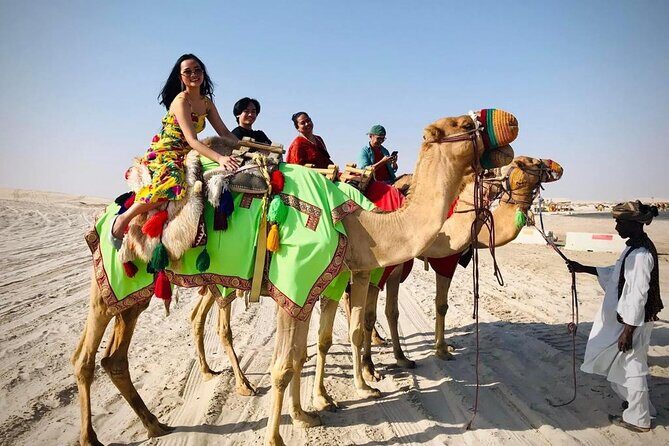 Camel trekking on the Dunes with Sunset - Key Points