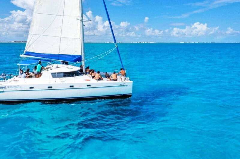 Cancun: Half Day Private Catamaran with Snorkeling. 25 guest - Cancun: Half Day Private Catamaran with Snorkeling. 25 guest  