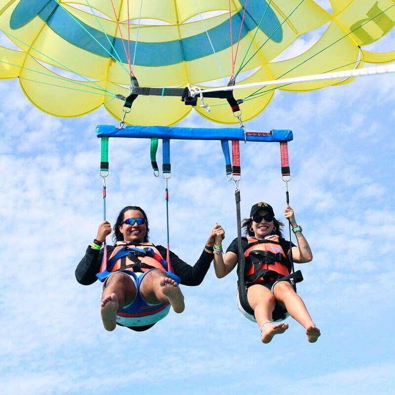 Cancun: Parasailing over the Caribbean Sea - Key Points