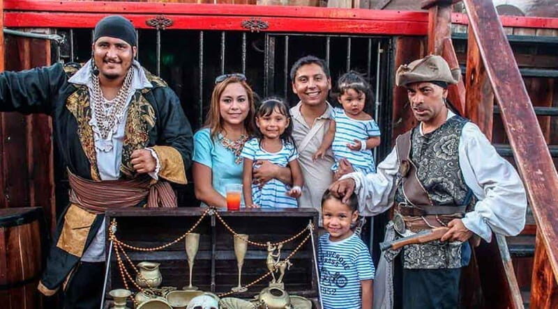 Cancun: Pirate Ship Captain Hook Lobster Dinner - Key Points