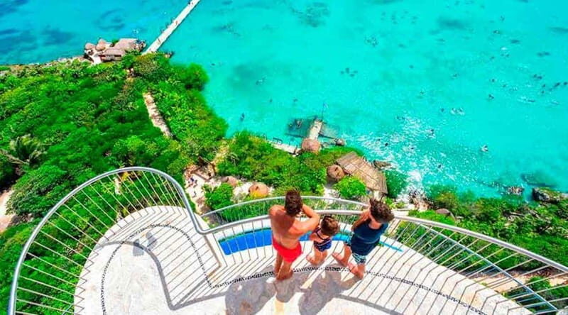 Cancún - Royal Garrafón Interactive - Swiming in the Caribbean Waters: Refreshing and Invigorating