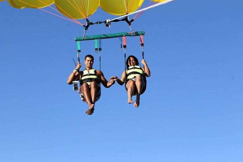 Cancun: Snorkeling, Parasailing & Mayan Ruins Combo Tour - Key Points