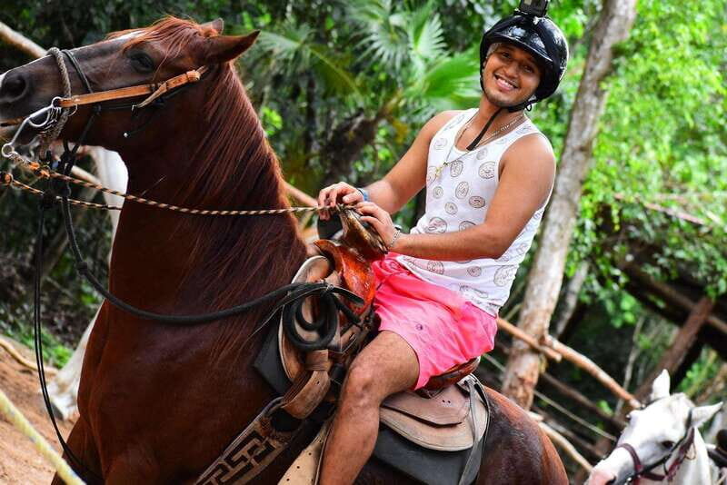 Cancun:Shared ATV, Horse Riding, Zipline & Cenote Experience - FAQs