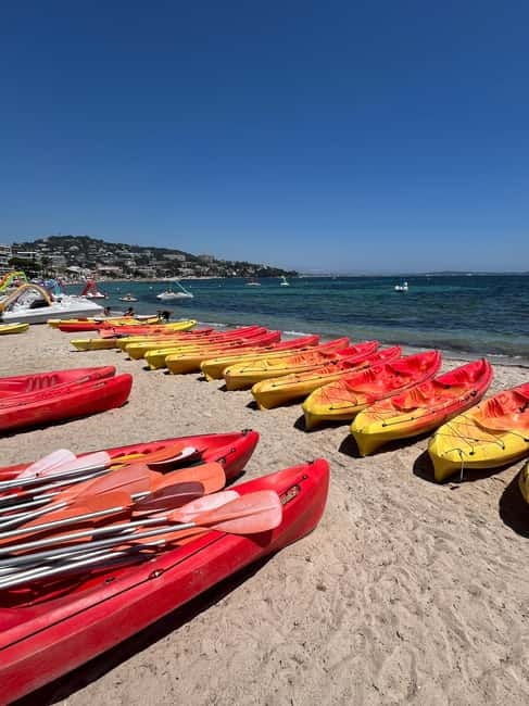 Cannes-Îles de Lérins : Kayak rental for day/half day - Duration and Practical Details