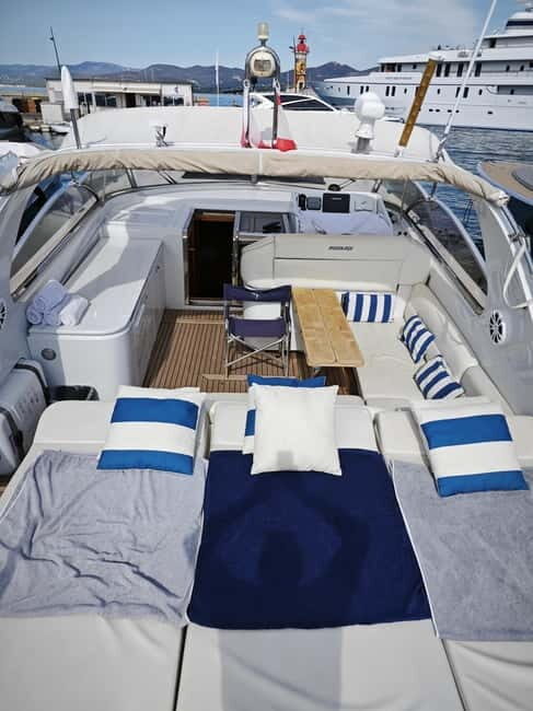 Cannes : Luxury Boat trip , swimming, snorkling, suntanning - An Overview of the Experience