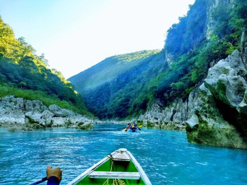 Canoe ride to Tamul waterfall from San Luis Potosí - An Adventurous Day on the Water and in Nature