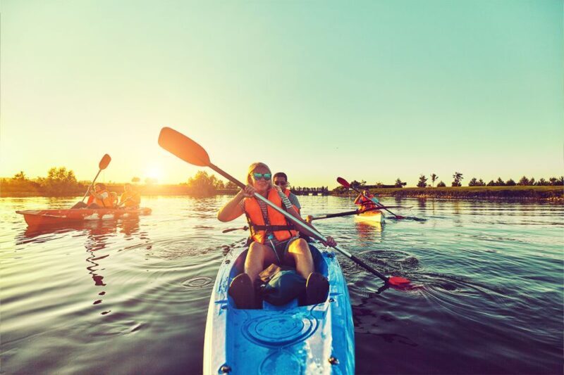 CANOEING IN SEDGEFIELD AT OYSTERS EDGE, GARDEN ROUTE - The Natural Beauty of Sedgefield Lagoon