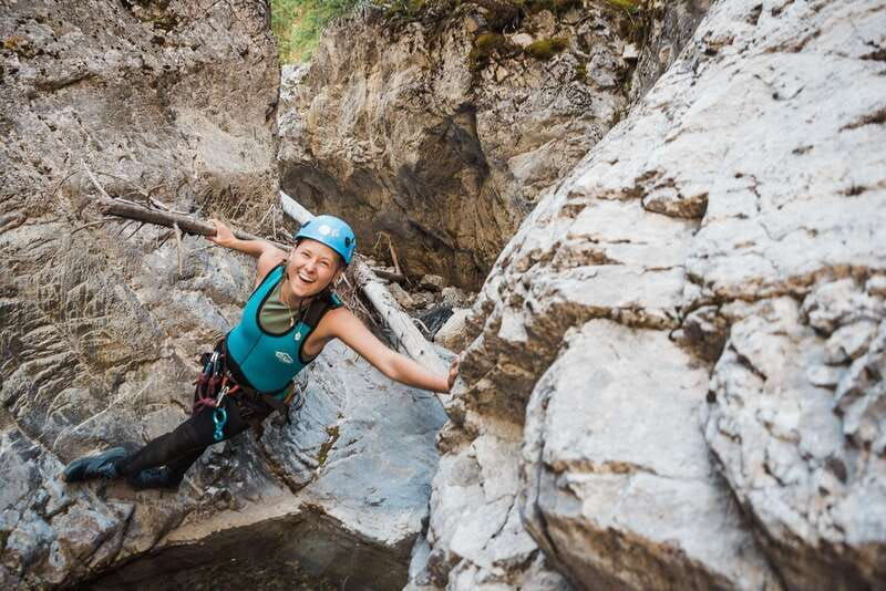 canyoning-half-day-heart-creek-beginner-friendly