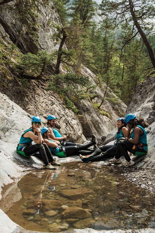 canyoning-half-day-heart-creek-beginner-friendly