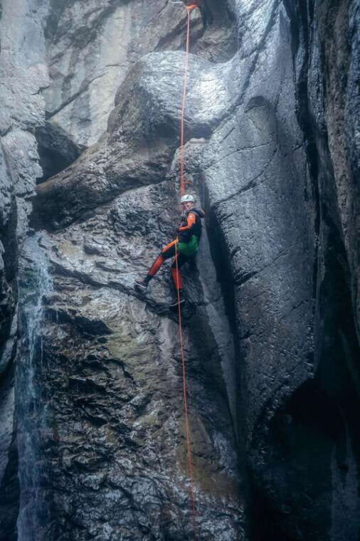 canyoning-half-day-heart-creek-beginner-friendly