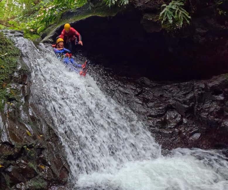 Canyoning in Ribeira dos Caldeirões  Hidden Waterfall Adventure - An In-Depth Look at the Ribeira dos Caldeirões Canyoning Experience