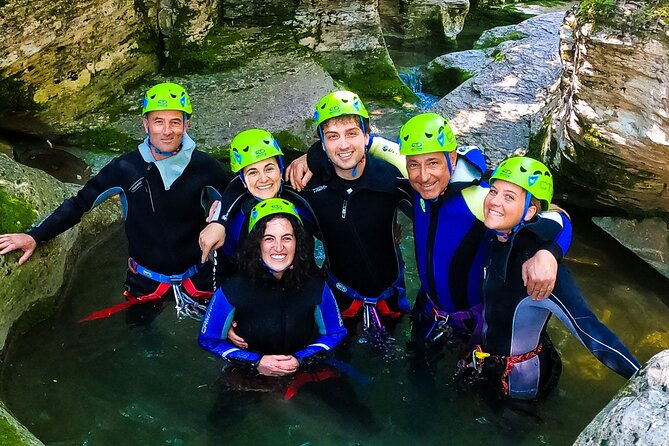 canyoning-in-the-dolomites-lake-santa-croce-val-maggiore