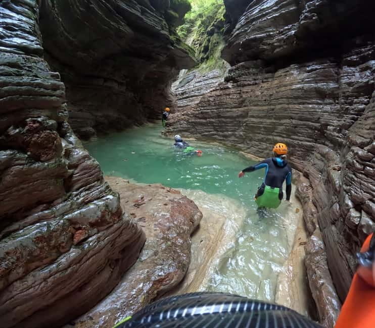Canyoning tours in the Dolomites - Key Points