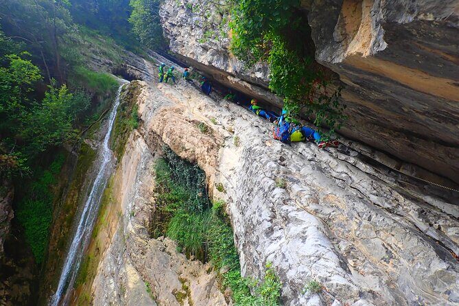 Canyoning "Vione" - advanced Canyoningtour also for sportive beginner - The Itinerary: From Briefing to Adventure