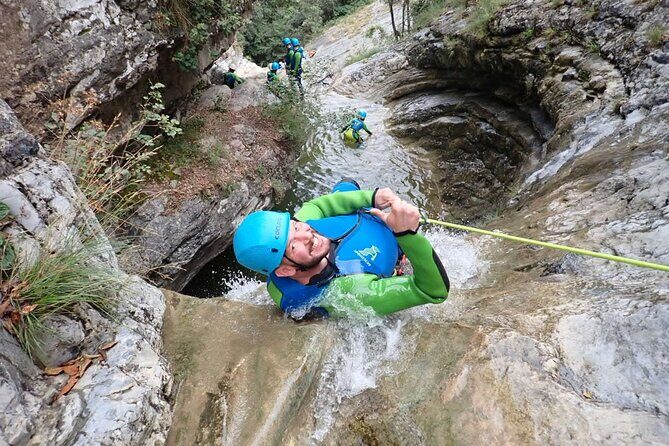 Canyoning "Vione" - advanced Canyoningtour also for sportive beginner - The Experience for Different Types of Travelers