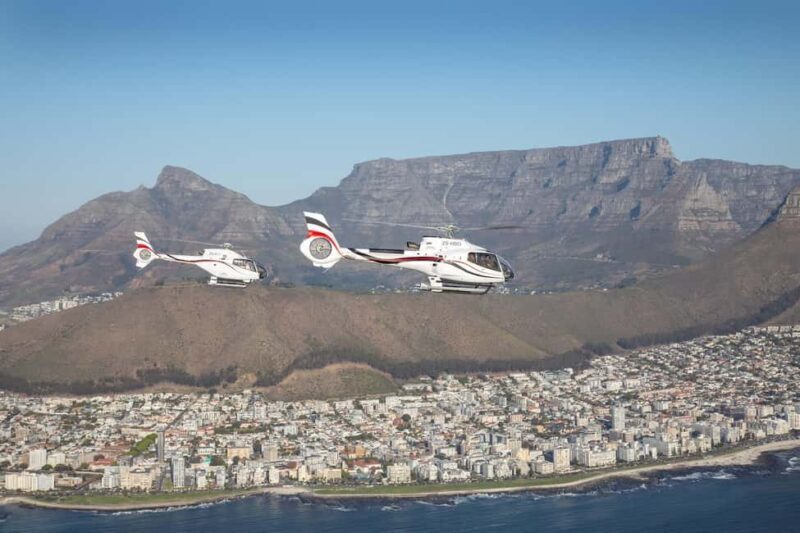 Cape Town: 12-Minute City Scenic Helicopter Tour - FAQs