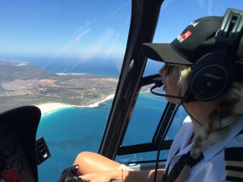 Cape Town: 2 Oceans Helicopter Flight with free Boat Tour - Key Points