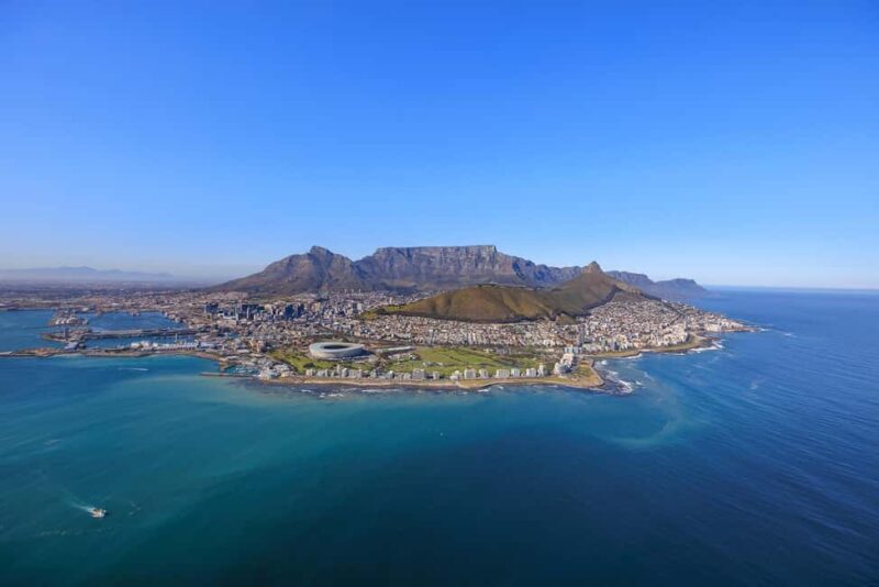 Cape Town to Robben Island Helicopter Flight - 18Min - Key Points