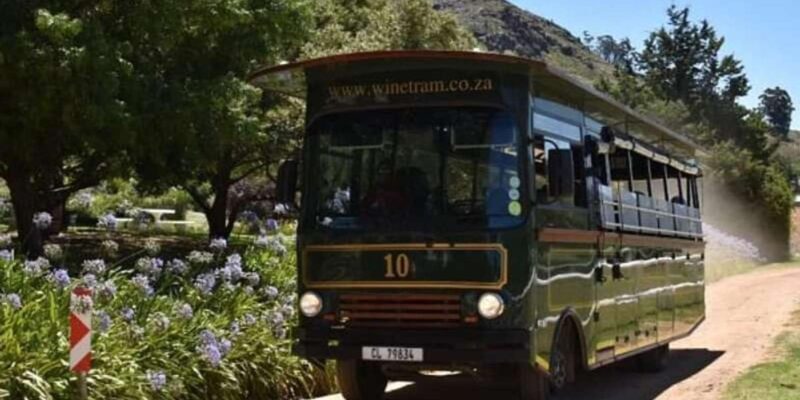 Cape Town:FRANSCHHOEK WINE TRAM, LUNCH WITH PRIVATE TRANSFER - Key Points