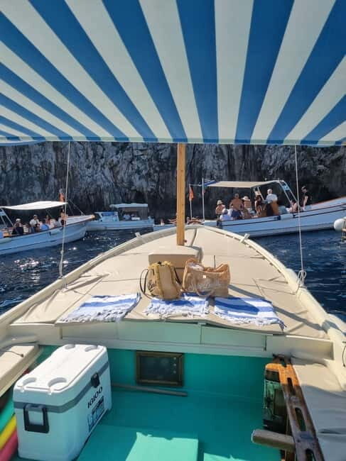 Capri: Private Boat Tour with Snorkeling and Soft Drinks - Key Points