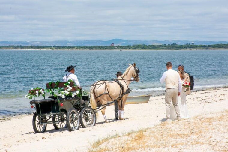 carriage-ride-on-the-beach-rosario-beach