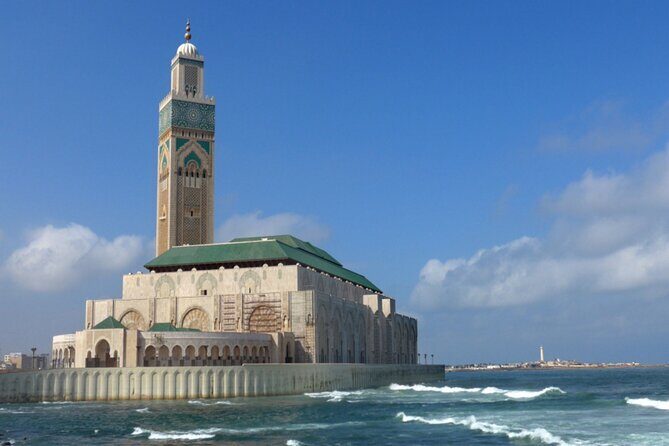 Casablanca Guided Tour of Hassan II Mosque and Arab League Park - Key Points
