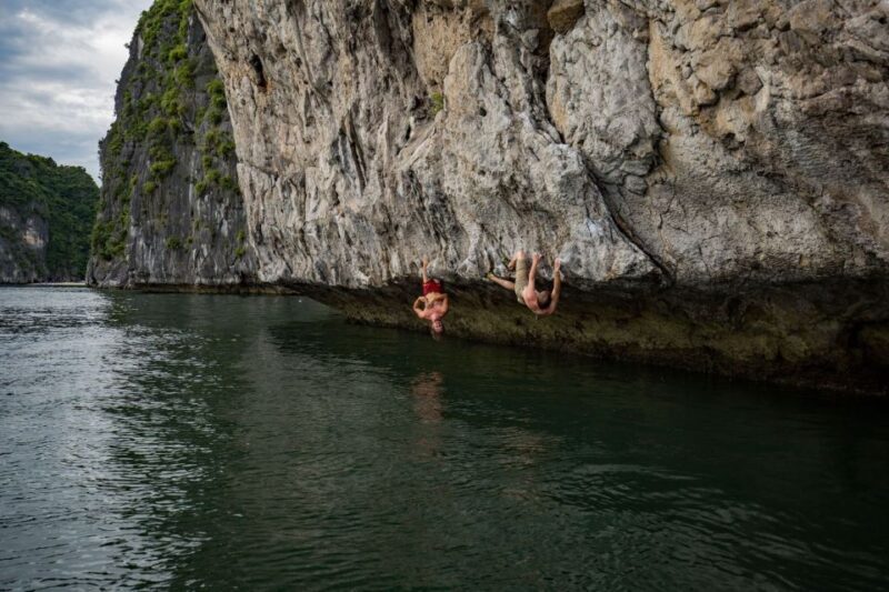 Cat Ba: Advanced Rock Climbing & Cliff Jumping Boat Tour - Key Points