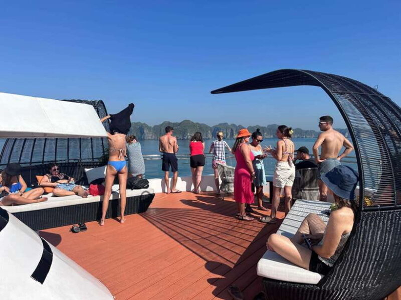 Cat Ba: Sunset on Lan Ha Bay with Kayak & Sunset Party - A Relaxing Sunset & Tea Party