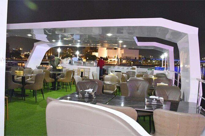 Catamaran Cruise with Dinner at Al Jaddaf Dubai - Live Entertainment and Atmosphere