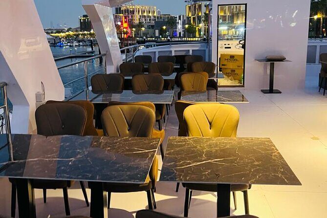 Catamaran Cruise with Dinner at Al Jaddaf Waterfront Dubai - FAQs
