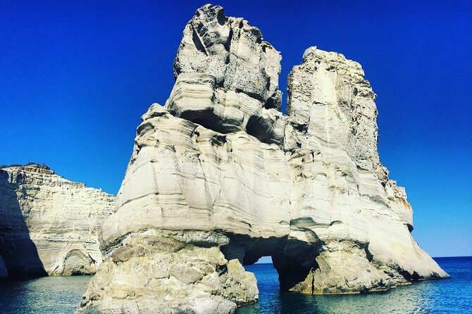 Catamaran Full Day Cruise: Poliegos - Kleftiko - An In-Depth Look at the Milos Catamaran Cruise Experience