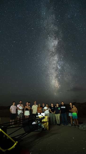 Cavalleria: Stargazing at the beach with Telescope - What to Expect from Your Menorca Night Sky Adventure