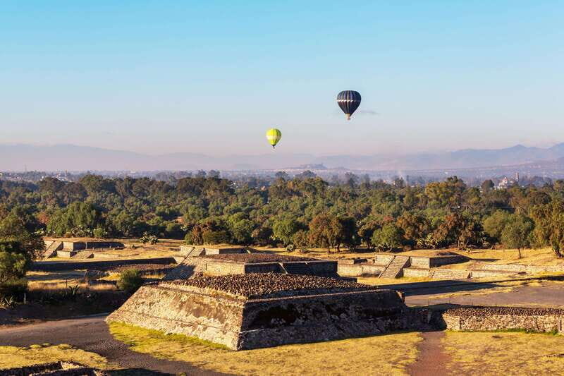CDMX: Fly over the impressive pyramids of Teotihuacán in a hot air balloon - FAQ