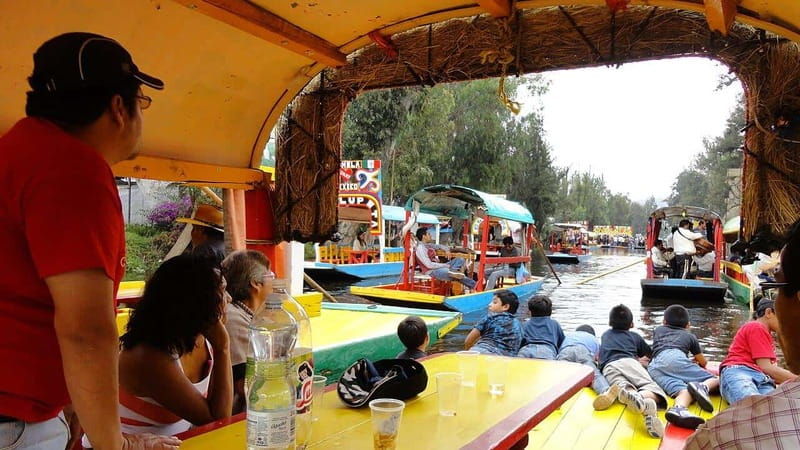 cdmx-trajinera-party-with-drinks-music-and-tacos