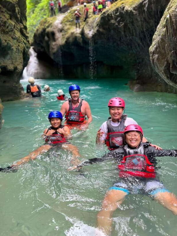 CEBU BEST ADVENTURE: Canyoneering at Kawasan Falls w lunch - Introduction to the Kawasan Canyoneering Experience