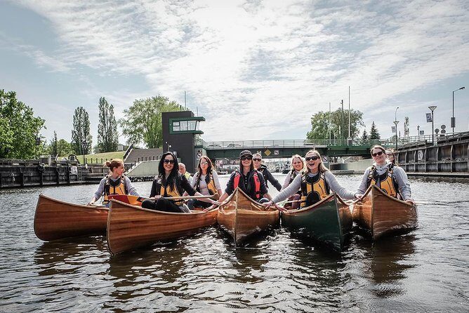 Cedar canoe tour in Klaipeda - ideal for Cruise Ship travelers. - Exploring Klaipeda from a Different Angle