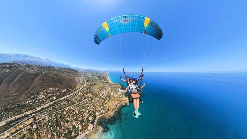 Cefalù: Paragliding flight with paramotor and GoPro13 video photos - Key Points