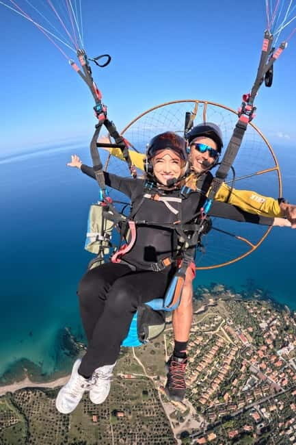 Cefalù: Paragliding flight with paramotor and GoPro13 video photos - Practicalities and Tips