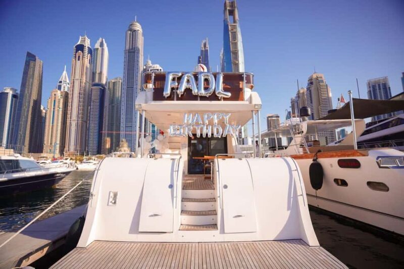 Celebrate Your Birthday in Style on luxury Yacht in Dubai - Who Would Love This Experience?