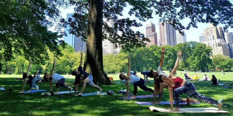 Central Park, New York: Yoga Classes in the park since 2012 - Central Park, New York: Yoga Classes in the Park Since 2012