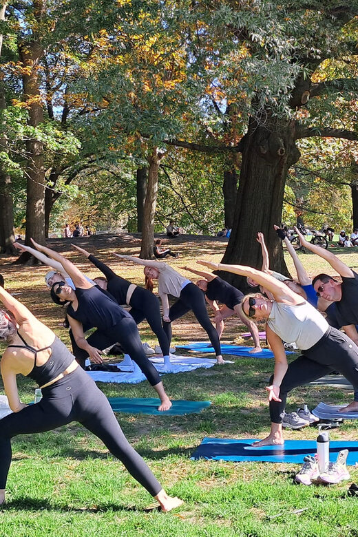 Central Park, New York: Yoga Classes in the park since 2012 - Key Points