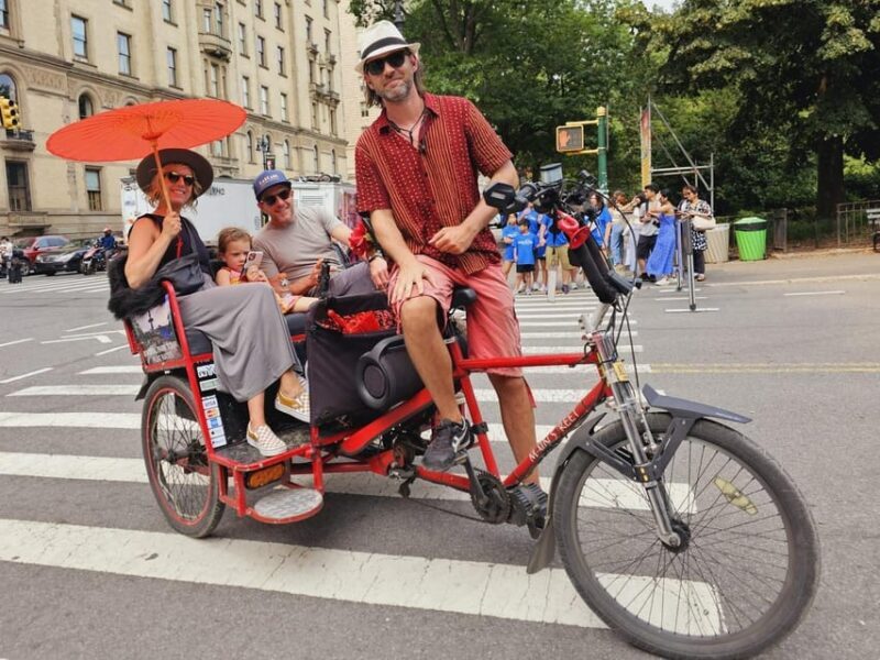 Central Park Pedicab Tours with New York Pedicab Services - Cost and Overall Value