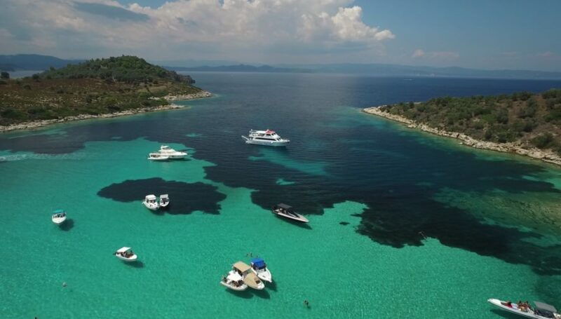 chalkidiki-blue-lagoon-ammouliani-island-cruise-lunch