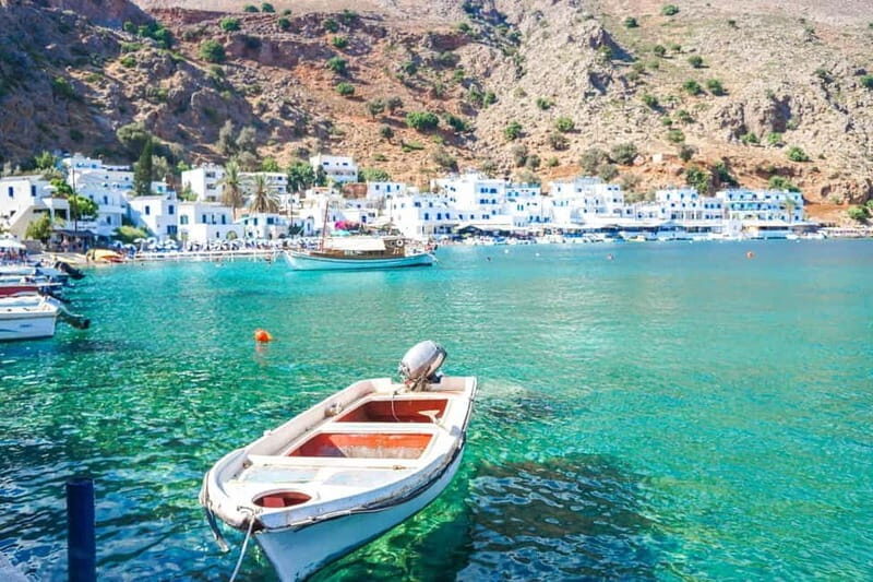 Chania: An amazing journey to Loutro, the Cretan Santorini! - Key Points