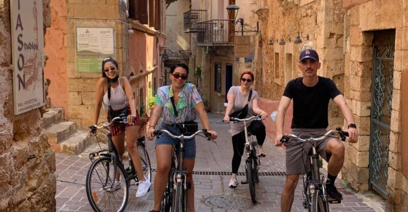 chania-city-highlights-small-group-bike-tour