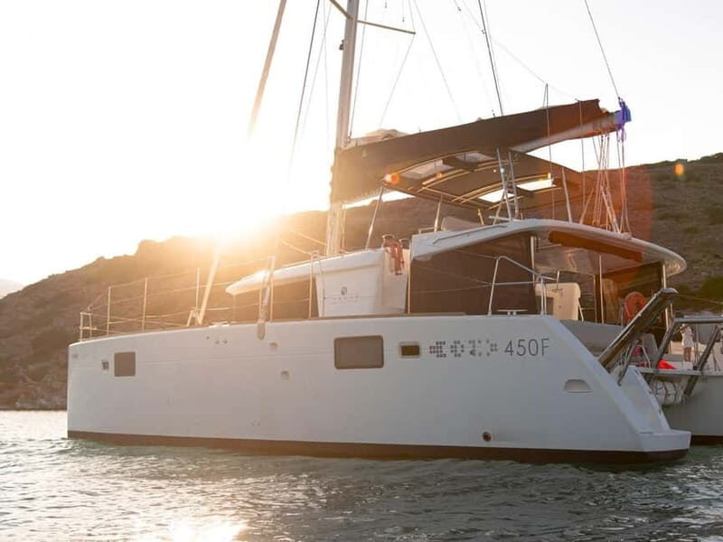 Chania Old Port: Luxury Sunset Catamaran Cruise with Wine - Key Points