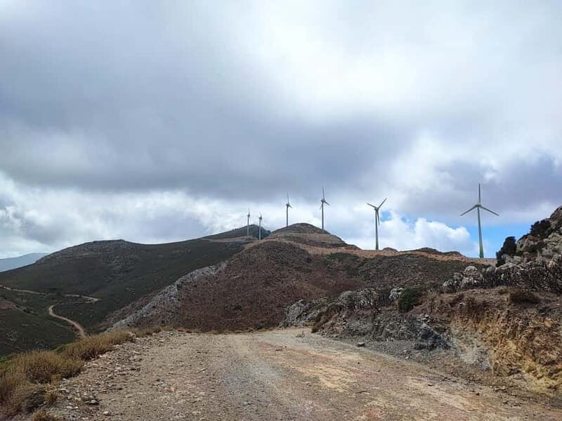 Chania: Wind Turbines & Falassarna Beach Private Jeep Safari - Hiking to Prophet Elias Chapel