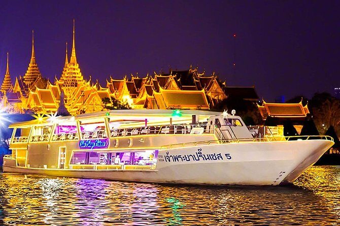 Chao Phraya Princess Dinner Cruise in Bangkok Admission Ticket (SHA Plus) - Key Points