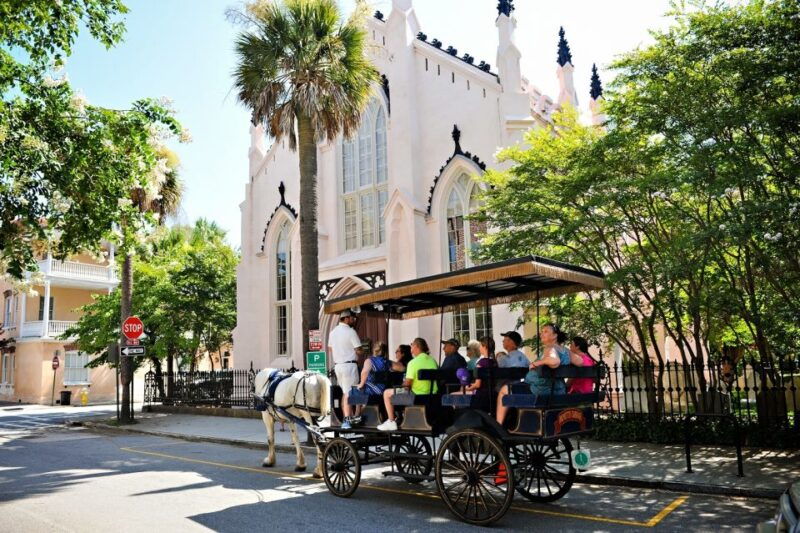charleston-downtown-horse-drawn-carriage-tour