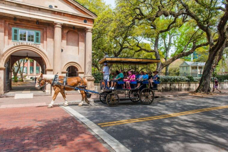 charleston-downtown-horse-drawn-carriage-tour